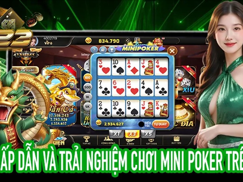 Bàn Baccarat với các lá bài và chip cược